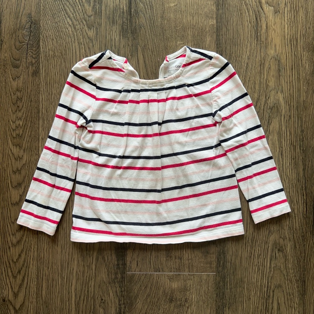 Gap Striped Long Sleeve Shirt